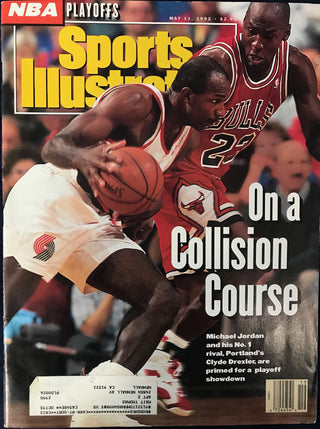 Michael Jordan Unsigned Sports Illustrated May 11 1992