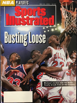 Michael Jordan Unsigned Sports Illustrated May 25 1992