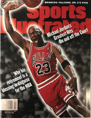 Michael Jordan Unsigned Sports Illustrated Magazine January 25 1999