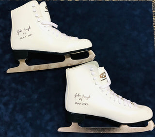 John Bucyk Signed Hespeler Ice Skates