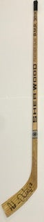 Adam Oates Signed Game Used Sher-Wood 9030 Hockey Stick 