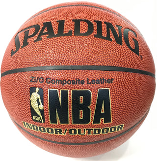 Thomas Ernest Sanders Signed Spalding Basketball