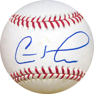 Carlos Lee Autographed Baseball