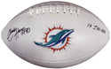 Charles Harris Autographed Miami Dolphins Football