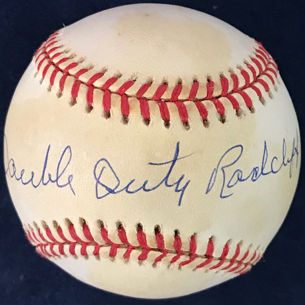 Ted Double Duty Radcliffe Signed Official National League Baseball