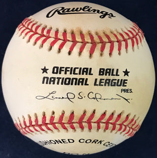 Ted Double Duty Radcliffe Signed Official National League Baseball