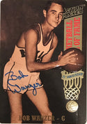 Bob Wanzer Signed 1993 Action Packed Card