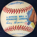 Ted Williams Unsigned Hand Painted Official Baseball