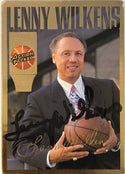 Lenny Wilkens Signed 1994 Action Packed Card