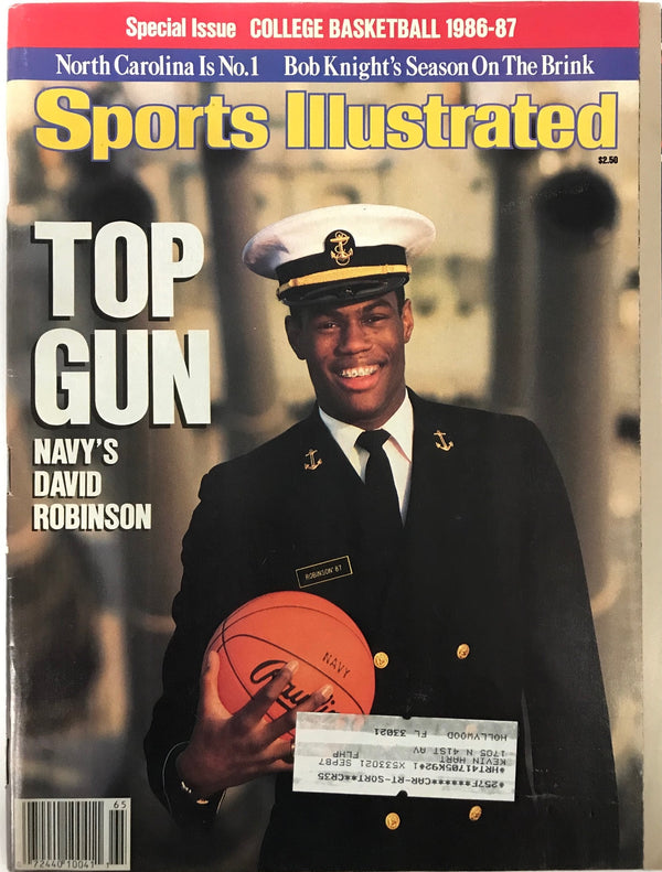 David Robinson Unsigned Sports Illustrated November 19 1996