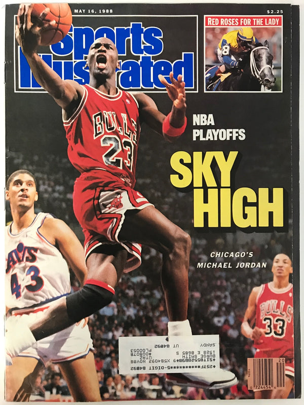 Michael Jordan Unsigned Sports Illustrated Magazine May 16 1988