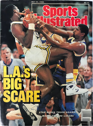 Magic Johnson Unsigned Sports Illustrated May 23 1988