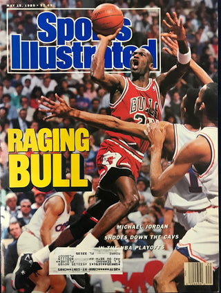 Michael Jordan Unsigned Sports Illustrated Magazine May 15 1989