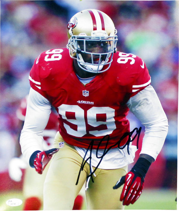 Aldon Smith Autographed 11x14 Photo (JSA)