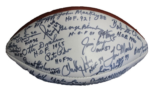 Pro Football Hall of Fame Collector's Edition Autographed Football