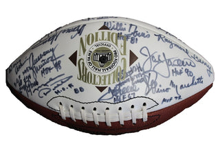 Pro Football Hall of Fame Collector's Edition Autographed Football