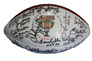 Pro Football Hall of Fame Enshrinee Golf Classic X Autographed Football