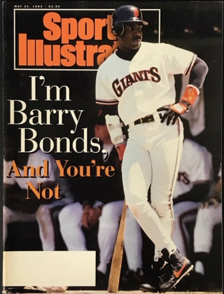Barry Bonds unsigned Sports Illustrated  May 24 1993 