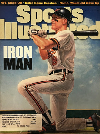 Cal Ripken Jr Unsigned Sports Illustrated Magazine September 11 1995