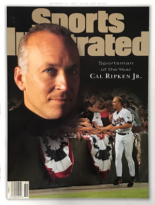 Cal Ripken Jr. Unsigned Sports Illustrated Magazine December 18 1995