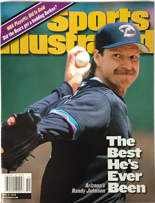 Randy Johnson Unsigned Sports Illustrated Magazine May 8 2000