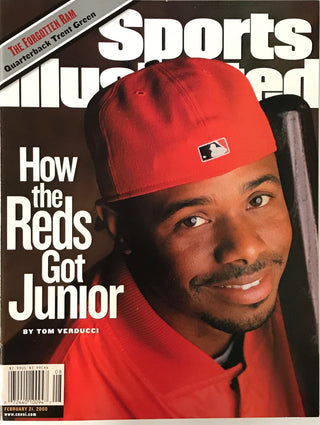 Ken Griffey Jr Sports Illustrated Magazine Magazine February 21 2000