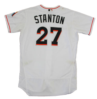Giancarlo Stanton Game Used 2016 Opening Day Jersey (MLB)