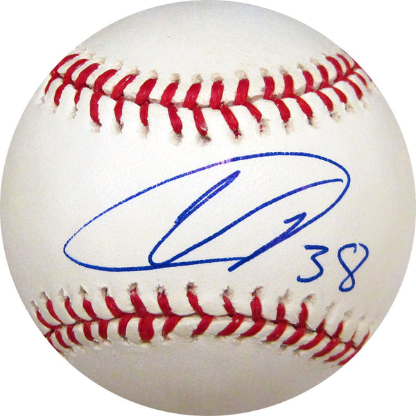 Ubaldo Jimenez Autographed Baseball