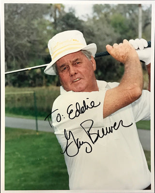 Gay Brewer Signed Golf 8x10 Photo
