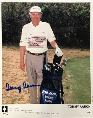 Tommy Aaron Signed Golf 8x10 Photo