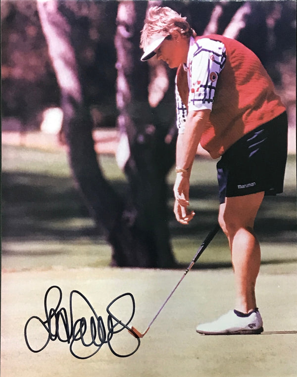 Laura Davies Signed Golf 8x10 Photo