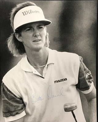 Beth Daniel Signed Golf 8x10 Photo