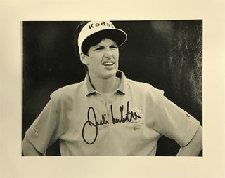 Juli Inkster Signed Black & White Golf 8x10 Photo