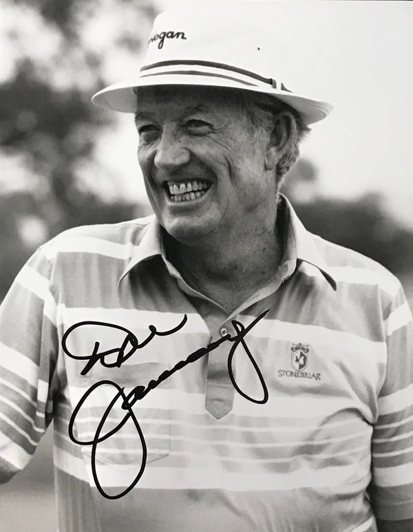 Don January Signed Golf 8x10 Photo