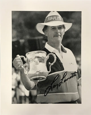Larry Laoretti Signed Golf 8x10 Photo