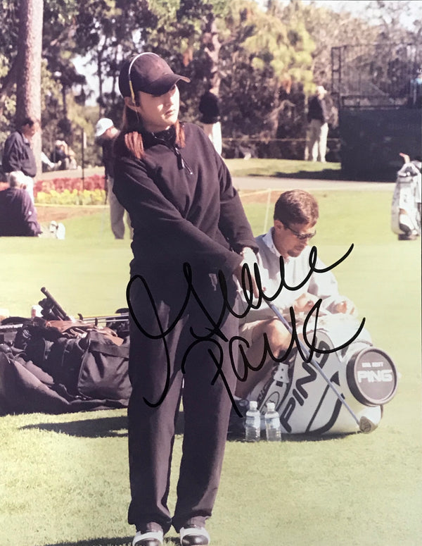 Grace Park Signed Golf 8x10 Photo