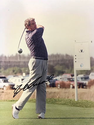 J. C. Snead Signed Golf 8x10 Photo