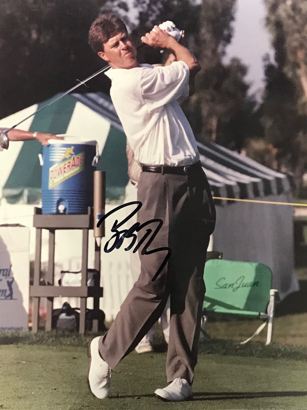 Bob Tway Signed Golf 8x10 Photo