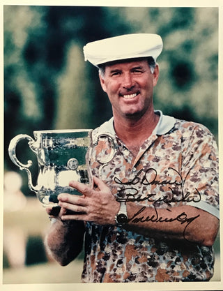 Tom Weiskopf Signed Golf 8x10 Photo