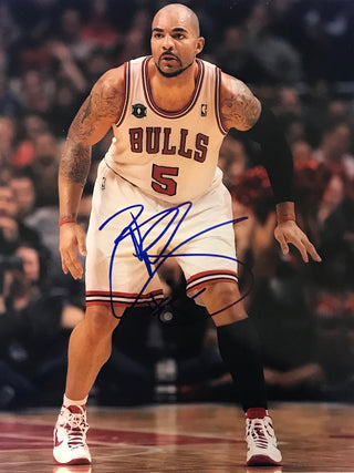 Carlos Boozer Signed 8x10 Photo