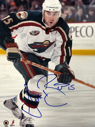 Andrew Brunette Signed 8x10 Photo Minnesota Wild 