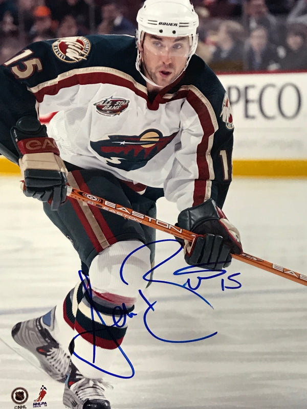 Andrew Brunette Signed 8x10 Photo Minnesota Wild 