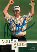 Rory Sabbatini Signed 2001 Upper Deck Card