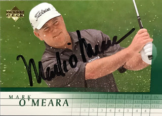 Mark O'Meara Signed 2001 Upper Deck Card