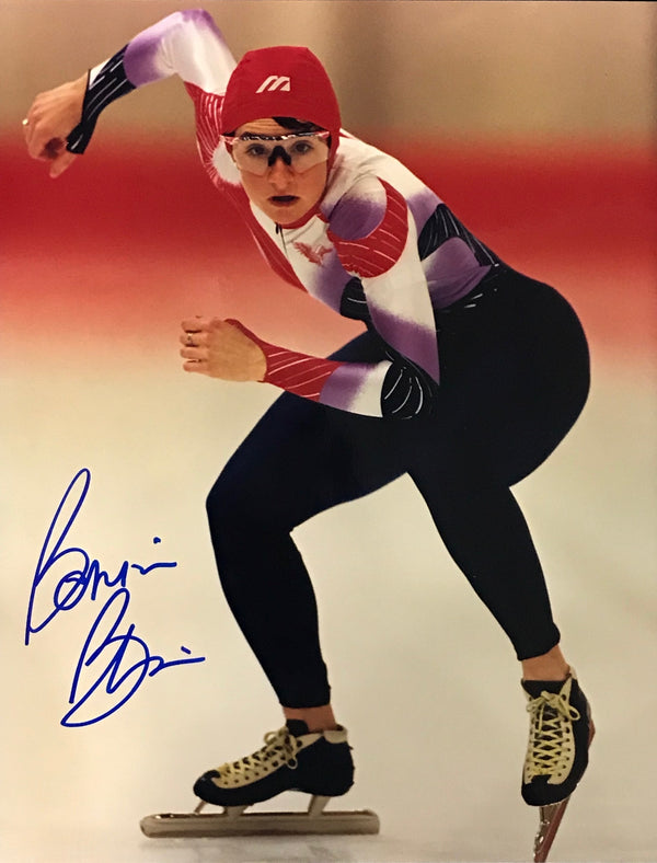 Bonnie Blair Signed 8x10 Photo 