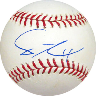 Yu Darvish Autographed Official Major League Baseball (JSA)