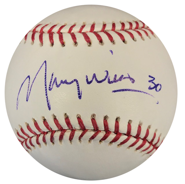 Maury Wills Autographed Official Major League Baseball