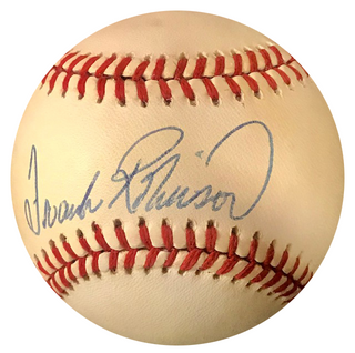 Frank Robinson Signed Official National League Baseball