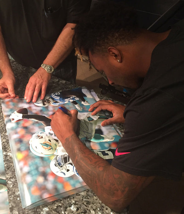 Jarvis Landry The Catch Autographed 16x20  Photo Proof