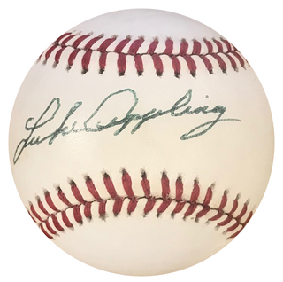 Luke Appling Autographed Official American League Baseball (JSA)